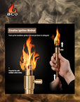 Temple of Doom Gold Thermite Torch