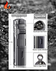 Pink Saber Quad Flame Torch