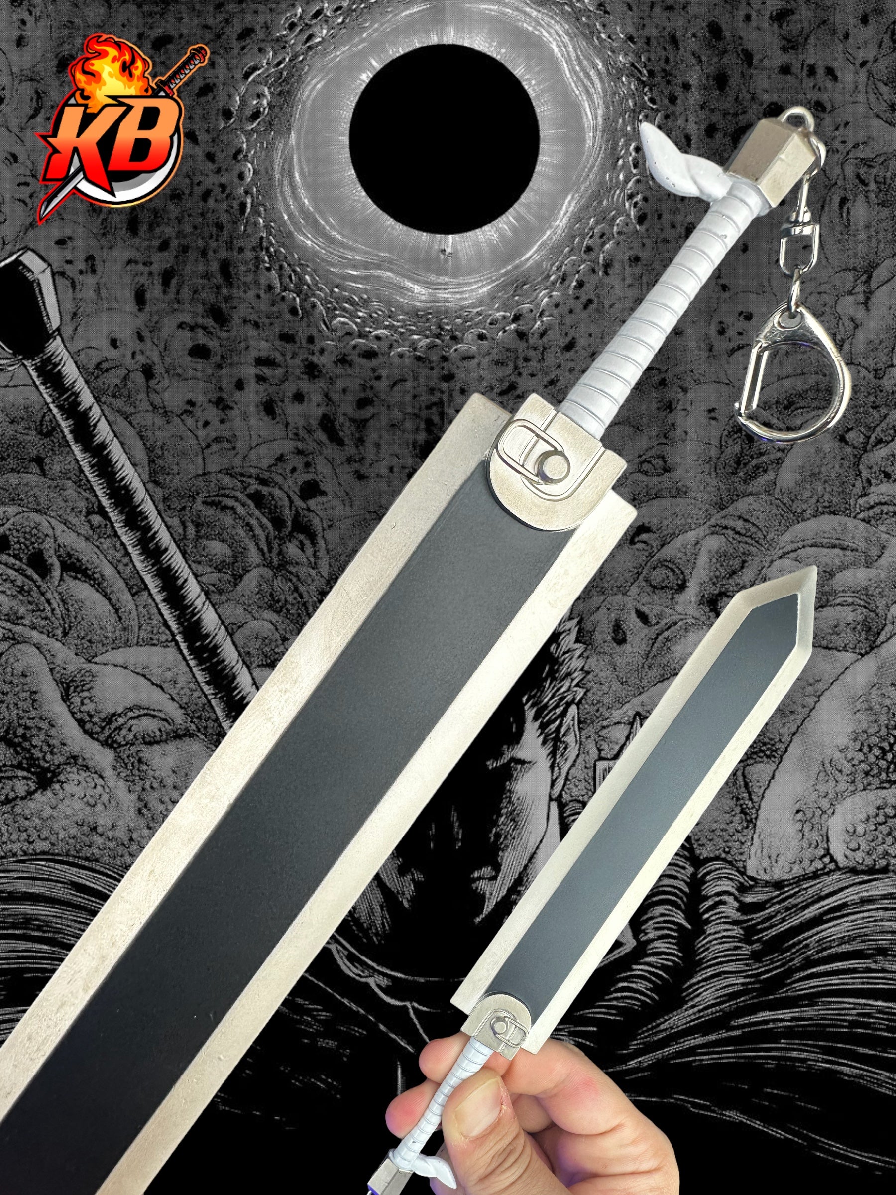 We MADE Guts Dragon Slayer Sword from BERSERK 