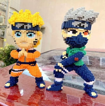 Naruto Kakashi 14 inch Building Blocks 1200 Pieces