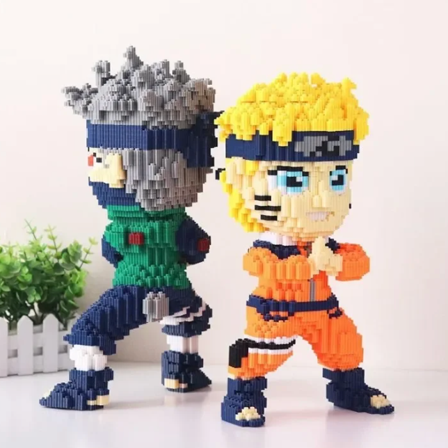 Naruto Kakashi 14 inch Building Blocks 1200 Pieces